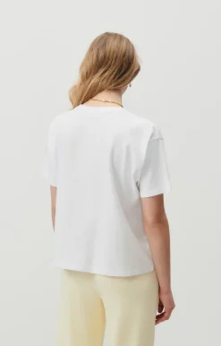 American Vintage Women'S T-Shirt Fizvalley White Cheap