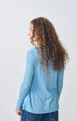 American Vintage Women'S T-Shirt Jacksonville Vintage Bluish Cheap