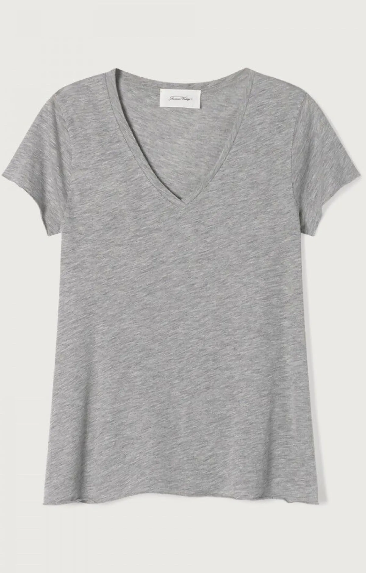 American Vintage Women'S T-Shirt Jacksonville Heather Grey Flash Sale
