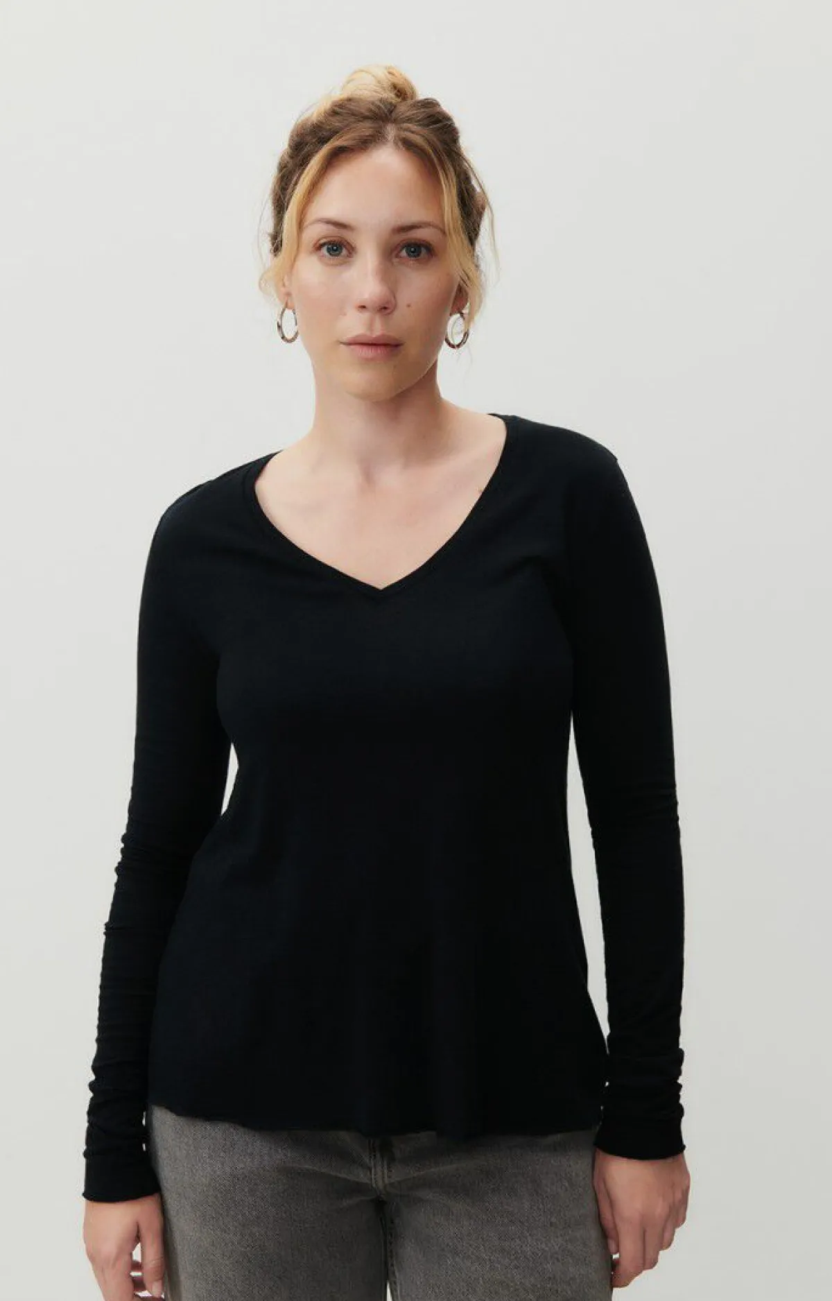 American Vintage Women'S T-Shirt Jacksonville Black Store