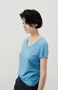 American Vintage Women'S T-Shirt Jacksonville Vintage Bluish Shop