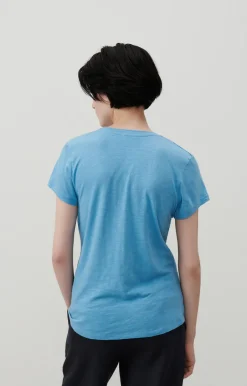 American Vintage Women'S T-Shirt Jacksonville Vintage Bluish Shop