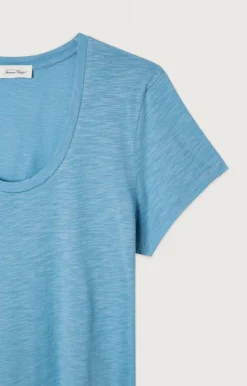 American Vintage Women'S T-Shirt Jacksonville Vintage Bluish Shop