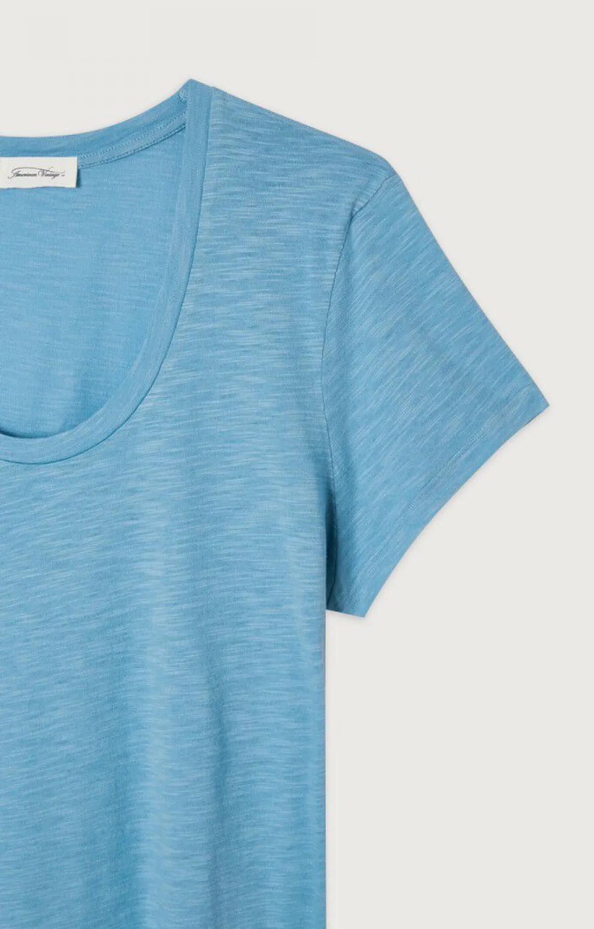 American Vintage Women'S T-Shirt Jacksonville Vintage Bluish Shop