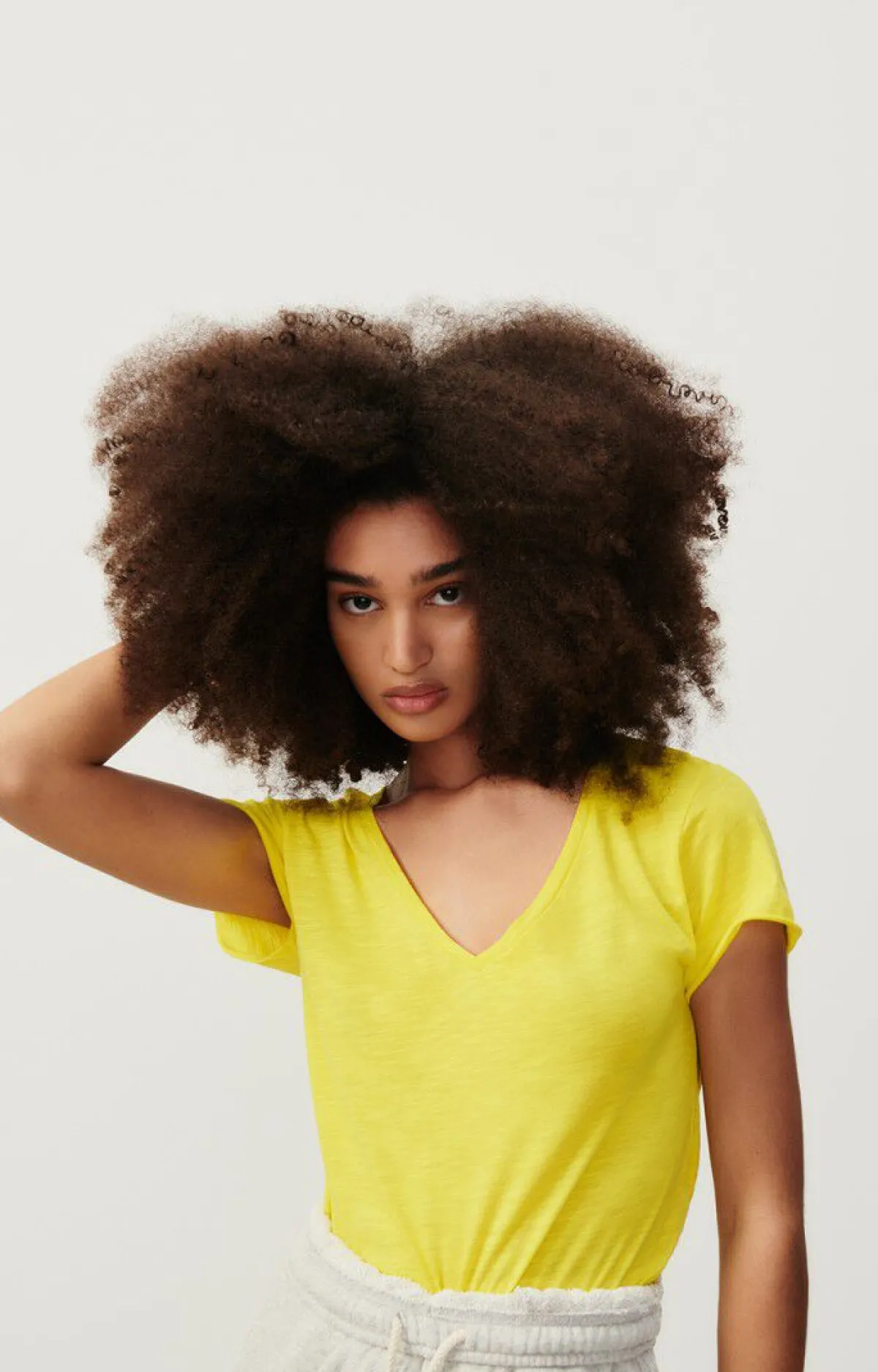 American Vintage Women'S T-Shirt Jacksonville Vintage Lemon Clearance