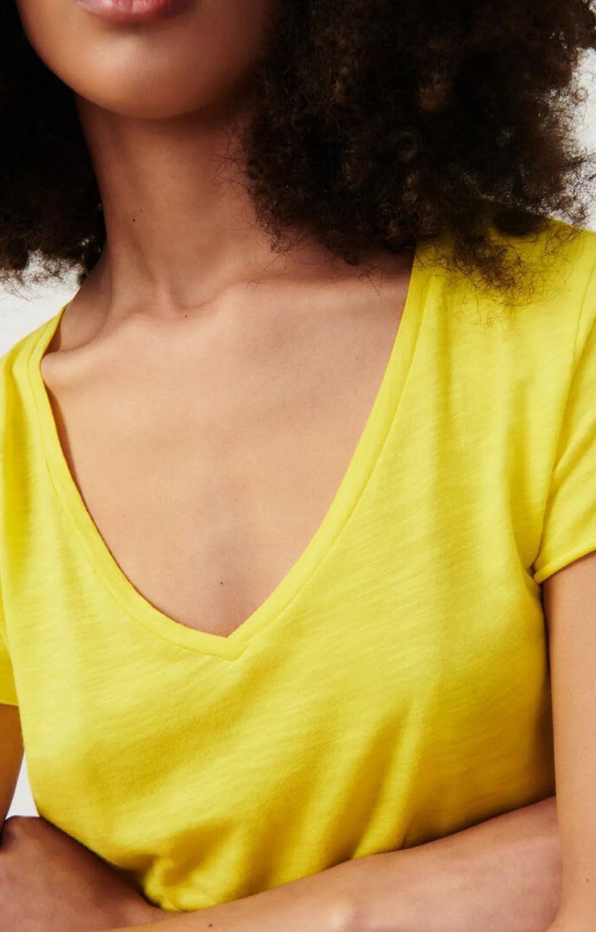 American Vintage Women'S T-Shirt Jacksonville Vintage Lemon Clearance