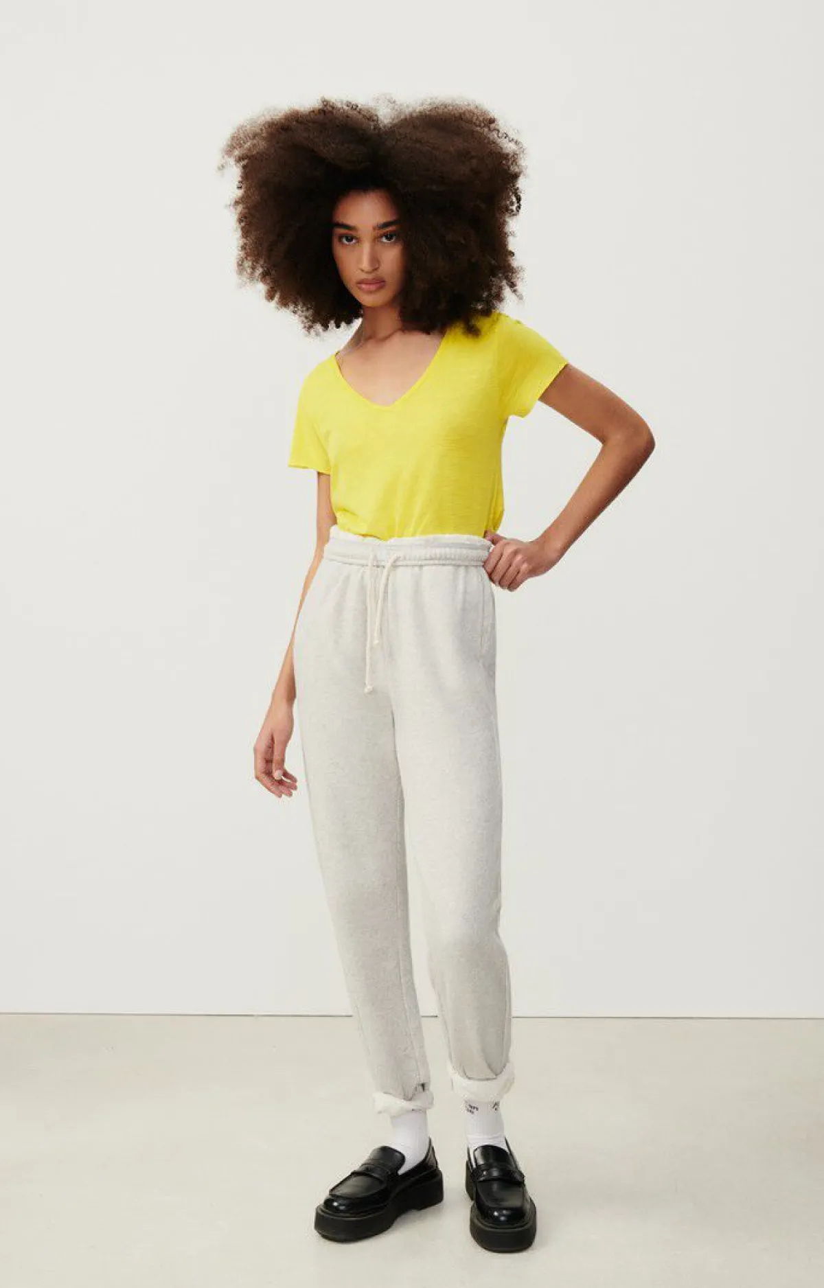 American Vintage Women'S T-Shirt Jacksonville Vintage Lemon Clearance