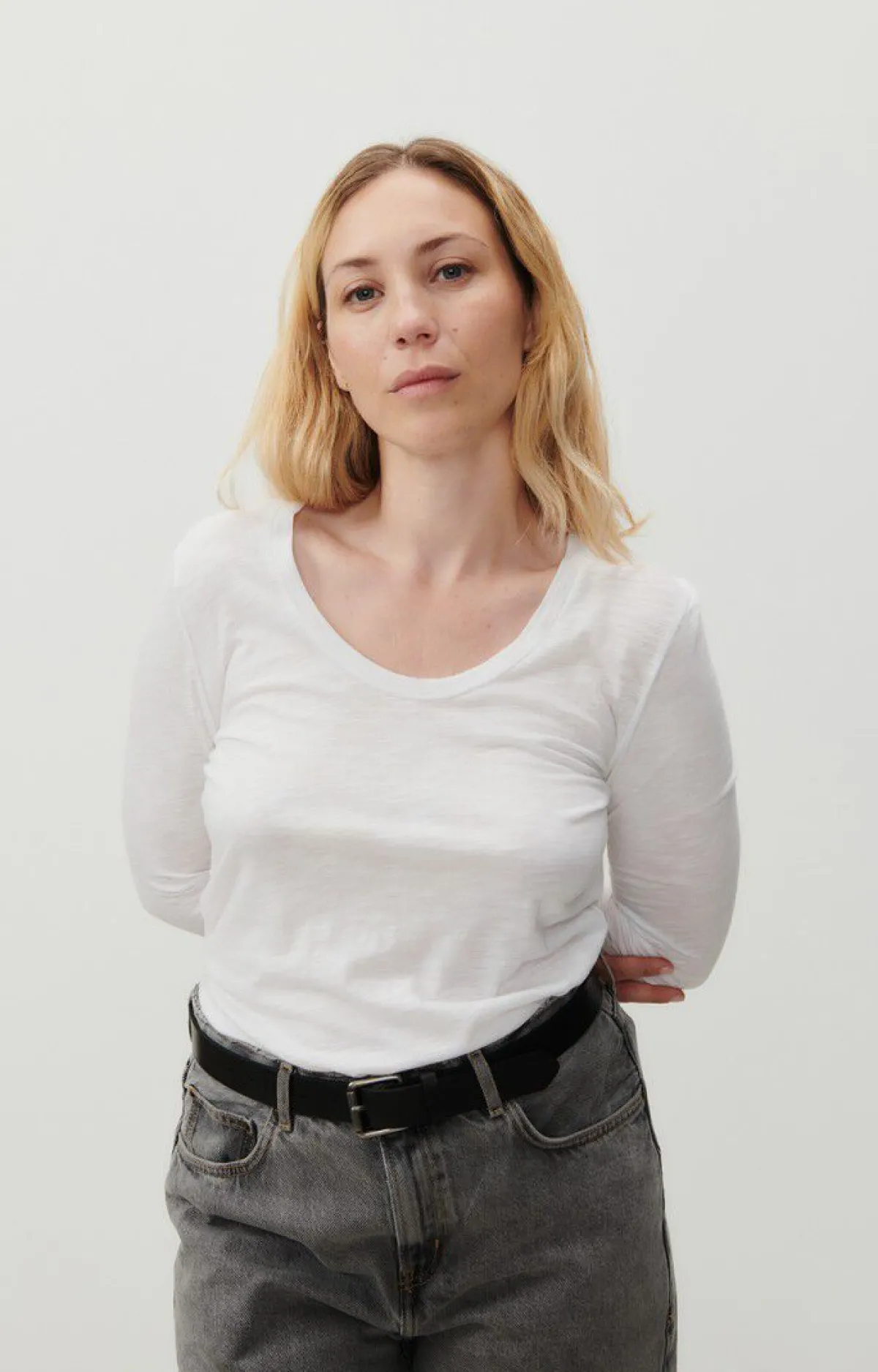 American Vintage Women'S T-Shirt Jacksonville White Best Sale