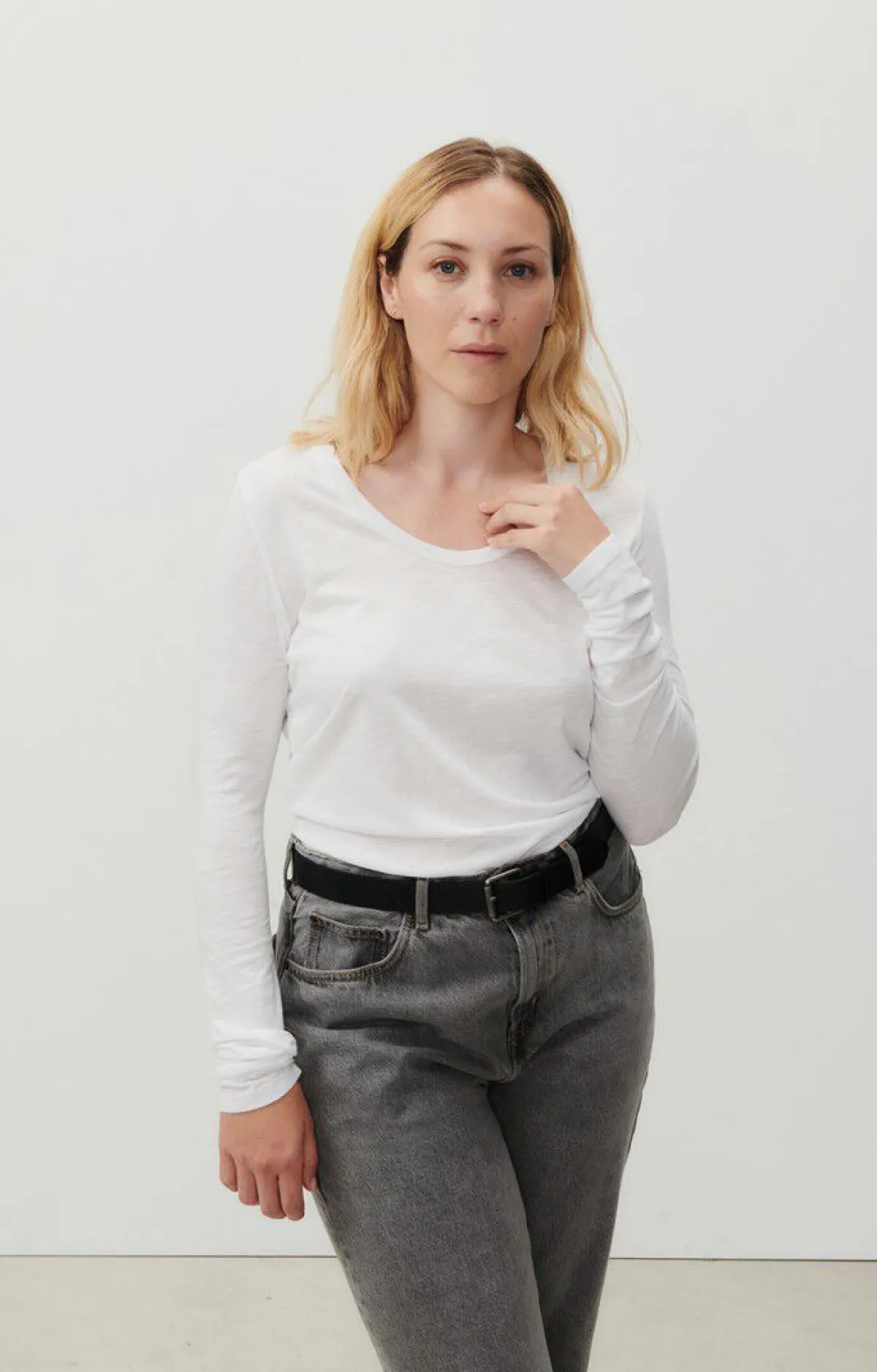 American Vintage Women'S T-Shirt Jacksonville White Best Sale
