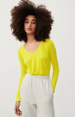 American Vintage Women'S T-Shirt Jacksonville Vintage Lemon Hot