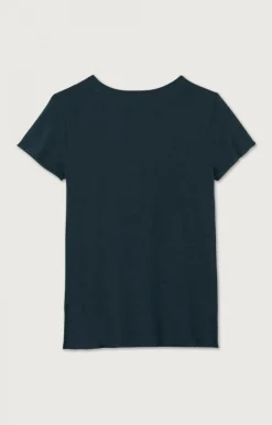 American Vintage Women'S T-Shirt Jacksonville Navy Shop
