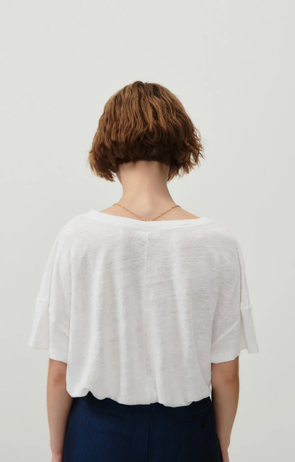 American Vintage Women'S T-Shirt Pobsbury White Discount