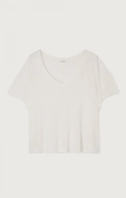 American Vintage Women'S T-Shirt Pobsbury White Discount