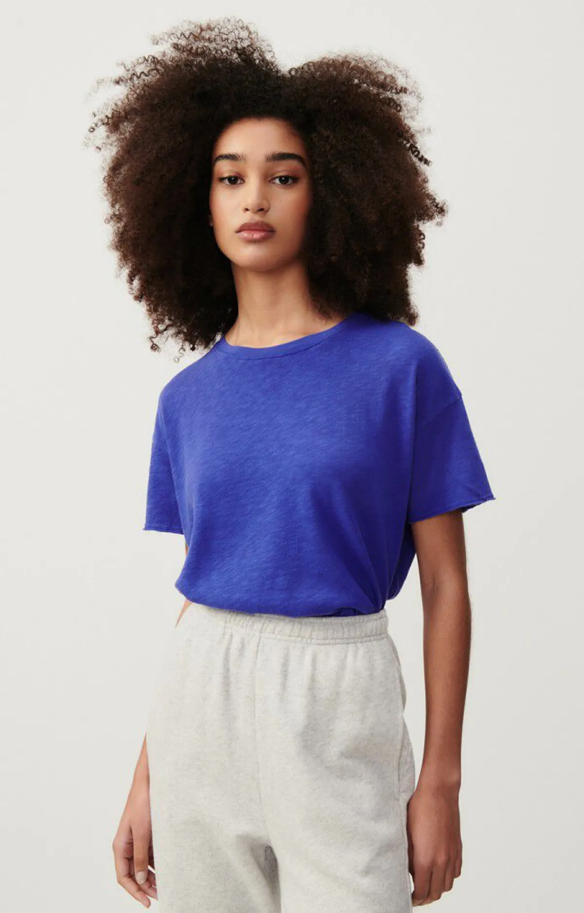 American Vintage Women'S T-Shirt Sonoma Vintage Royal Blue Best
