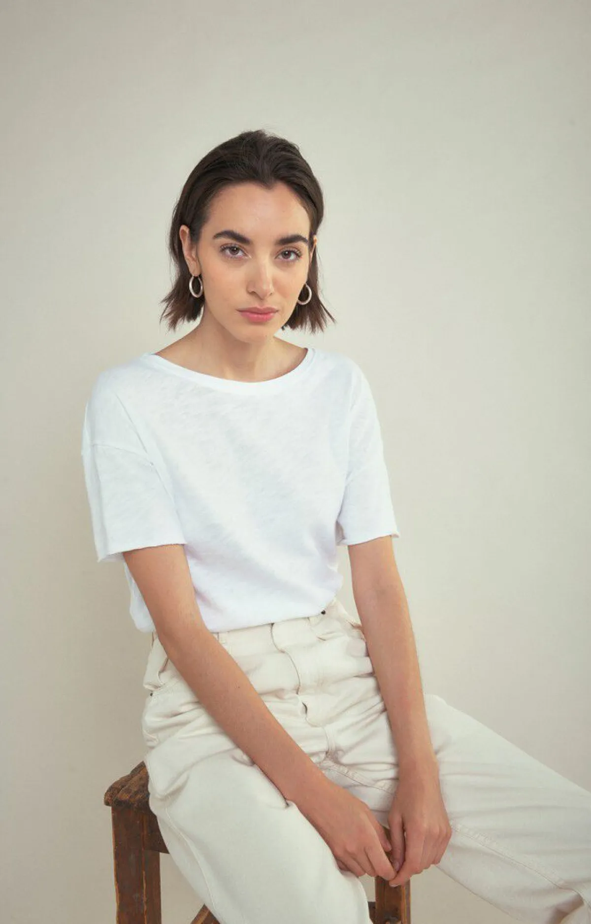 American Vintage Women'S T-Shirt Sonoma White Cheap