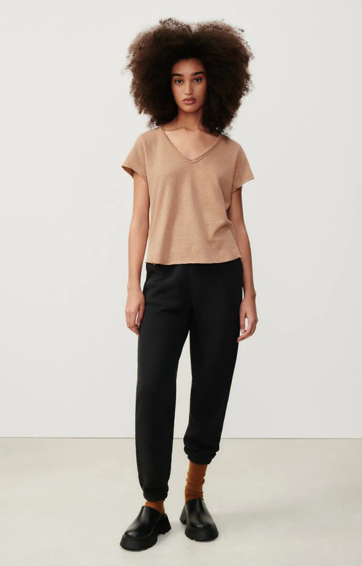 American Vintage Women'S T-Shirt Sonoma Macadamia Vintage New