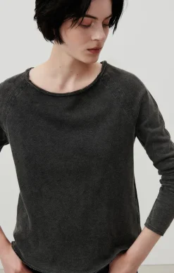 American Vintage Women'S T-Shirt Sonoma Vintage Black Flash Sale
