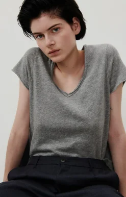 American Vintage Women'S T-Shirt Sonoma Heather Grey Online
