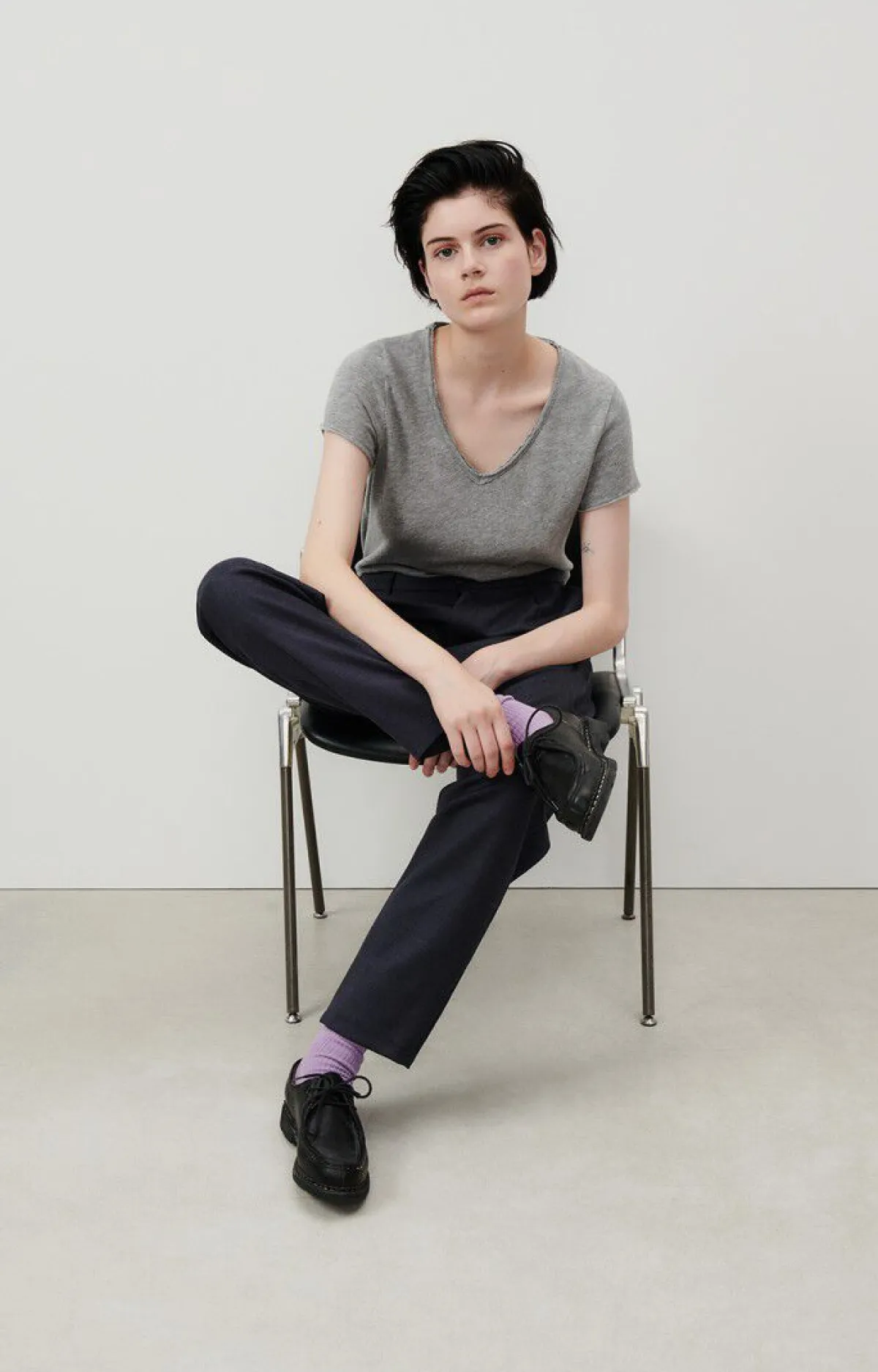 American Vintage Women'S T-Shirt Sonoma Heather Grey Online