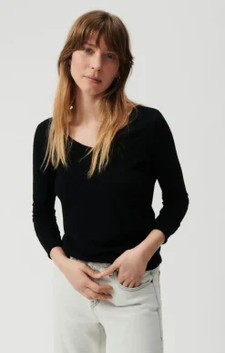 American Vintage Women'S T-Shirt Sonoma Black Online