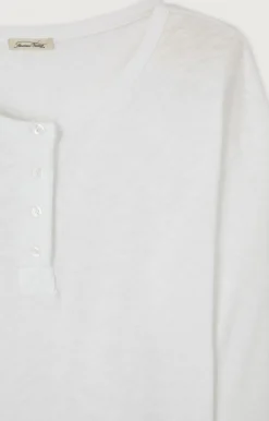 American Vintage Women'S T-Shirt Sonoma White Flash Sale