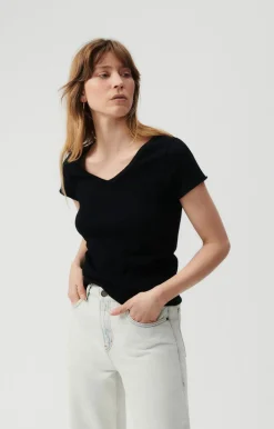 American Vintage Women'S T-Shirt Sonoma Black Outlet