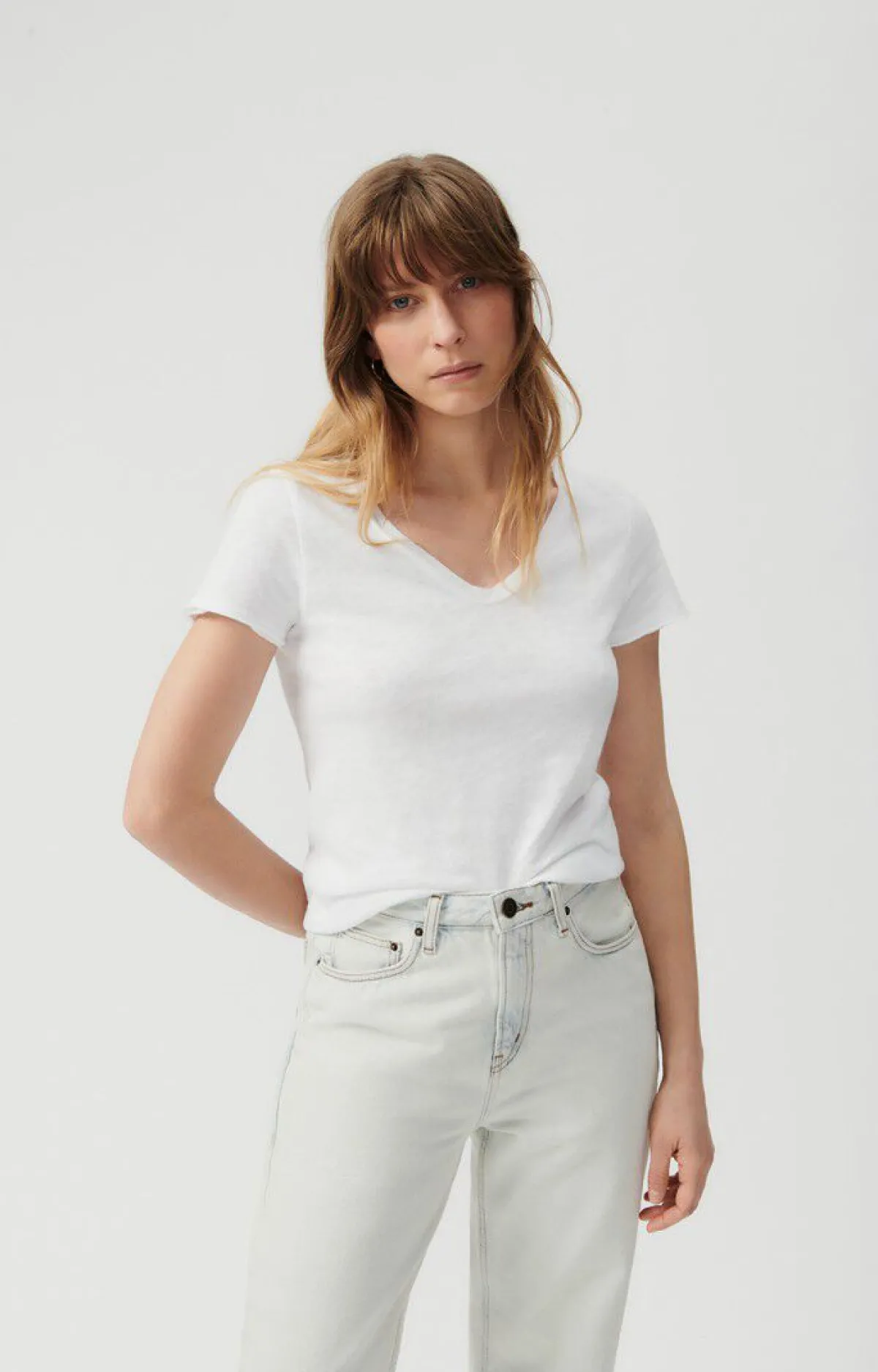 American Vintage Women'S T-Shirt Sonoma White Online