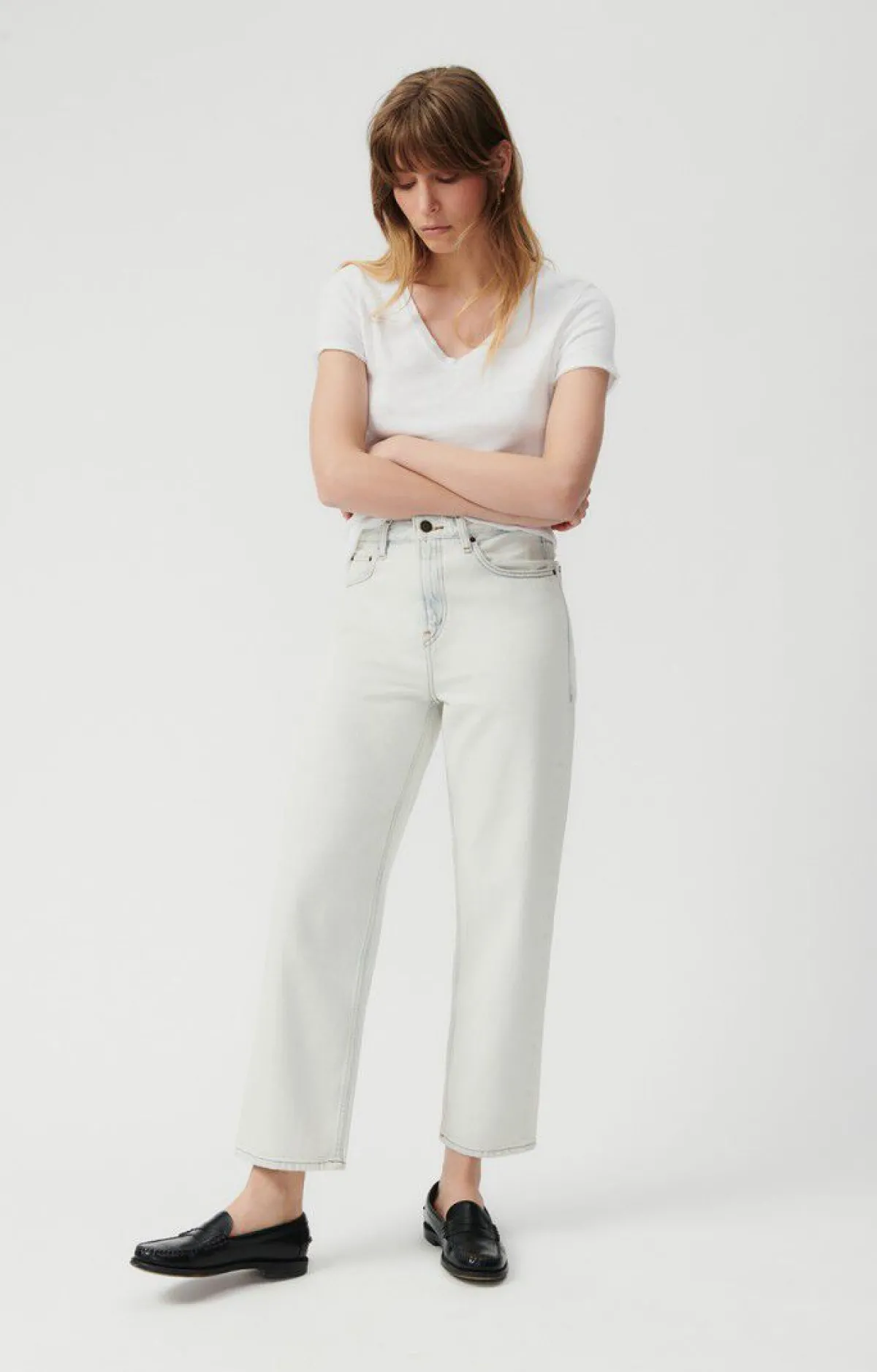 American Vintage Women'S T-Shirt Sonoma White Online
