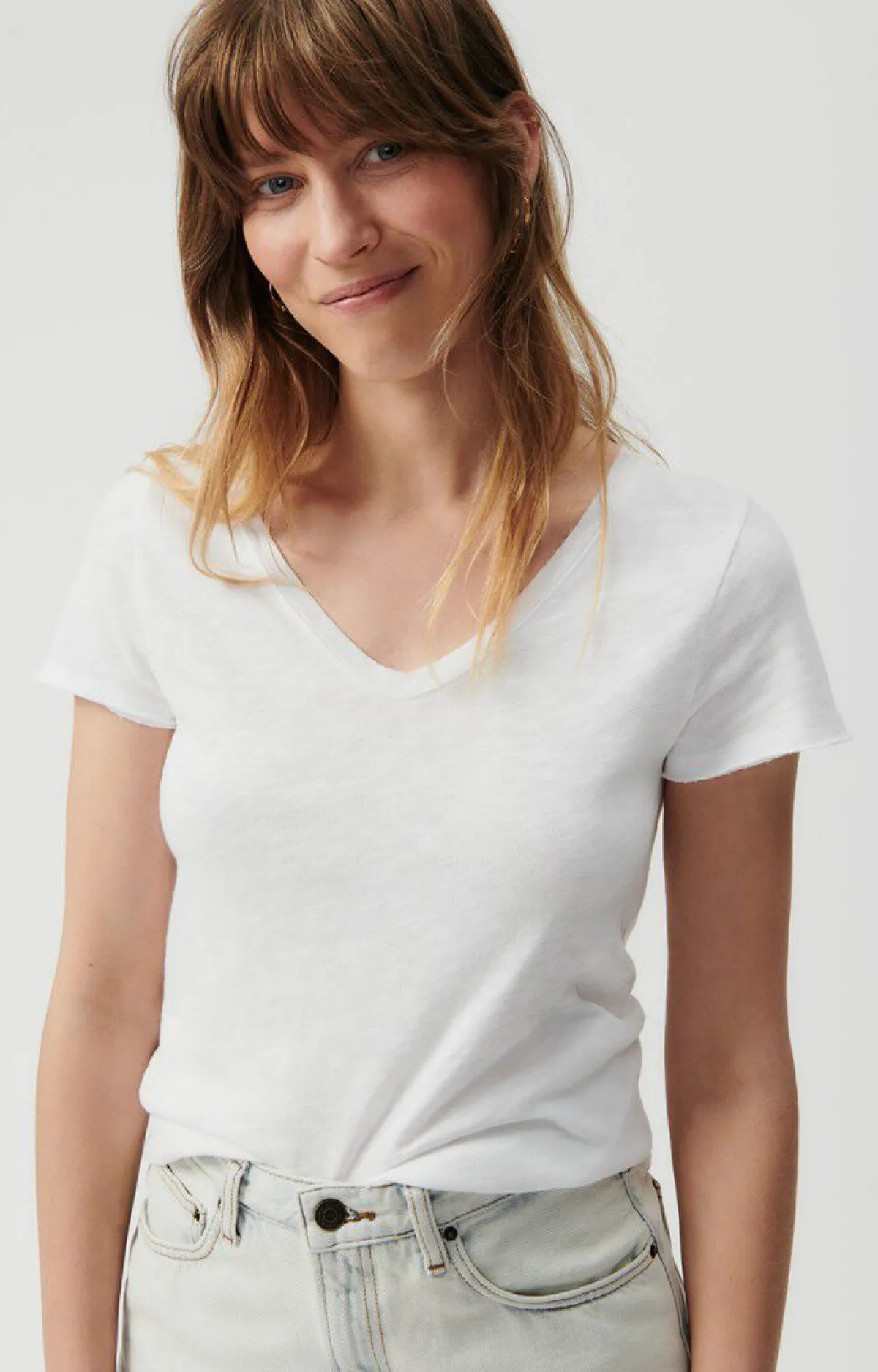 American Vintage Women'S T-Shirt Sonoma White Online