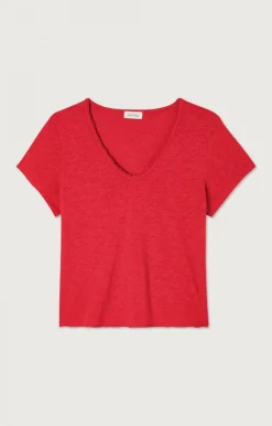 American Vintage Women'S T-Shirt Sonoma Vintage Candy Apple Hot