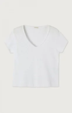 American Vintage Women'S T-Shirt Sonoma White Sale