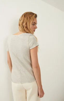 American Vintage Women'S T-Shirt Sonoma Polar Melange Online