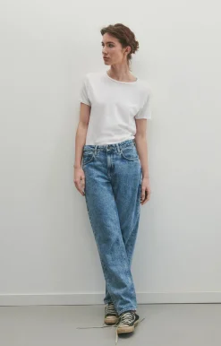 American Vintage Women'S T-Shirt Vegiflower White Discount