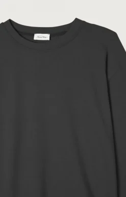 American Vintage Women'S T-Shirt Ypawood Carbon Melange Hot