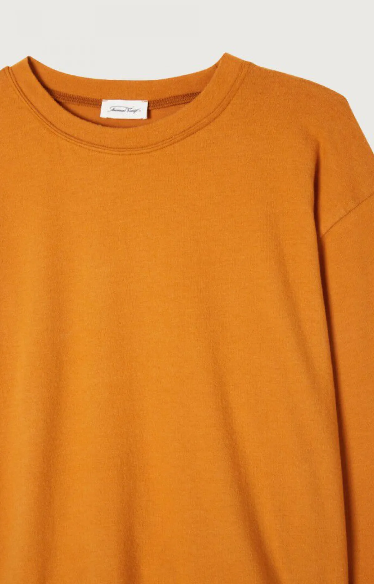American Vintage Women'S T-Shirt Ypawood Melange Pumpkin Store