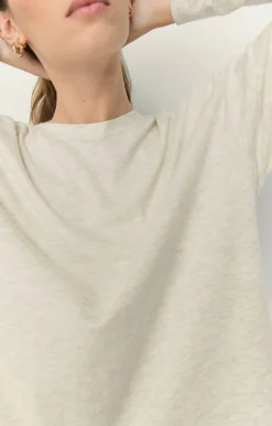 American Vintage Women'S T-Shirt Ypawood Heather Grey Flash Sale