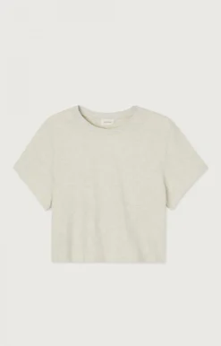 American Vintage Women'S T-Shirt Ypawood Heather Grey Store