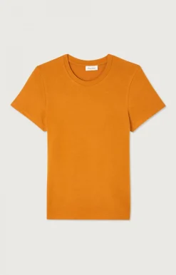 American Vintage Women'S T-Shirt Ypawood Melange Pumpkin Store