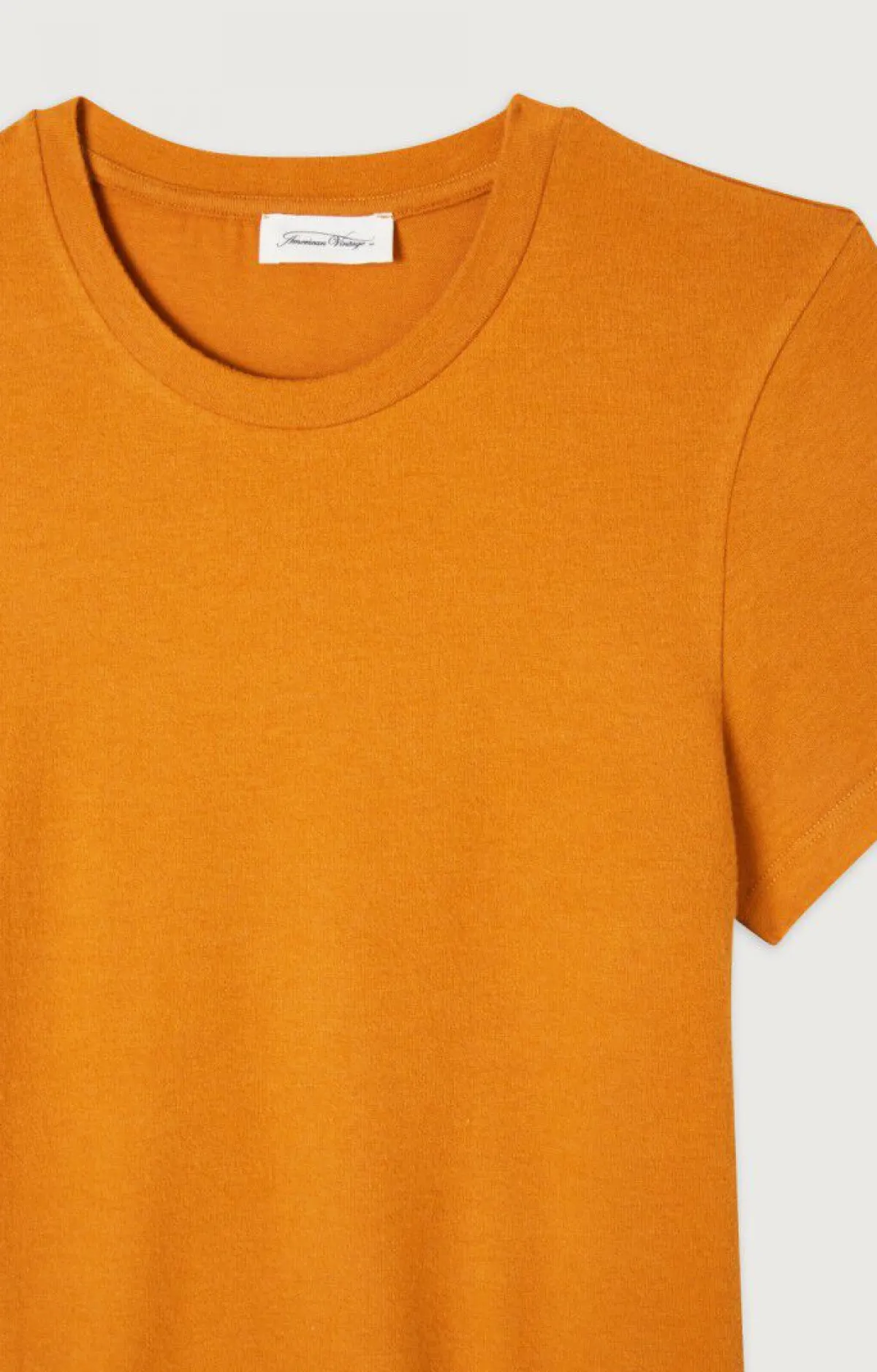 American Vintage Women'S T-Shirt Ypawood Melange Pumpkin Store