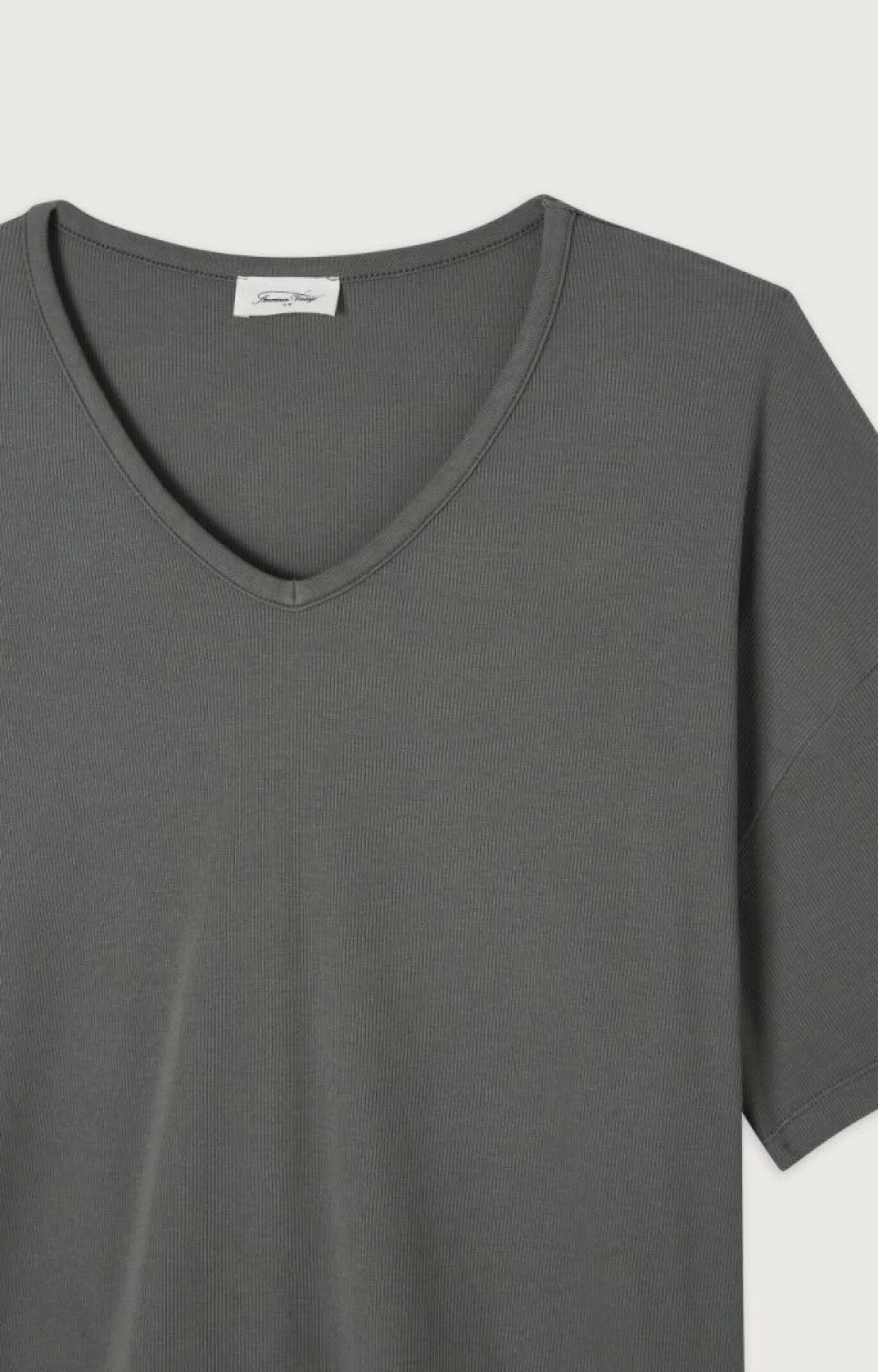 American Vintage Women'S T-Shirt Zelym Metal Vintage New