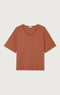 American Vintage Women'S T-Shirt Zelym Vintage Brick Cheap