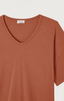 American Vintage Women'S T-Shirt Zelym Vintage Brick Cheap