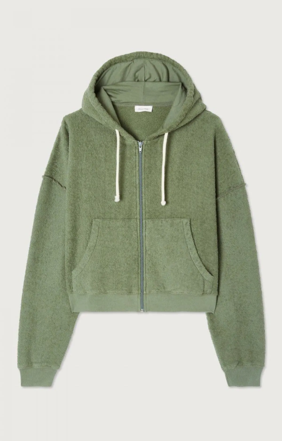 American Vintage Women'S Zipped Hoodie Bobypark Bottle Melange Hot