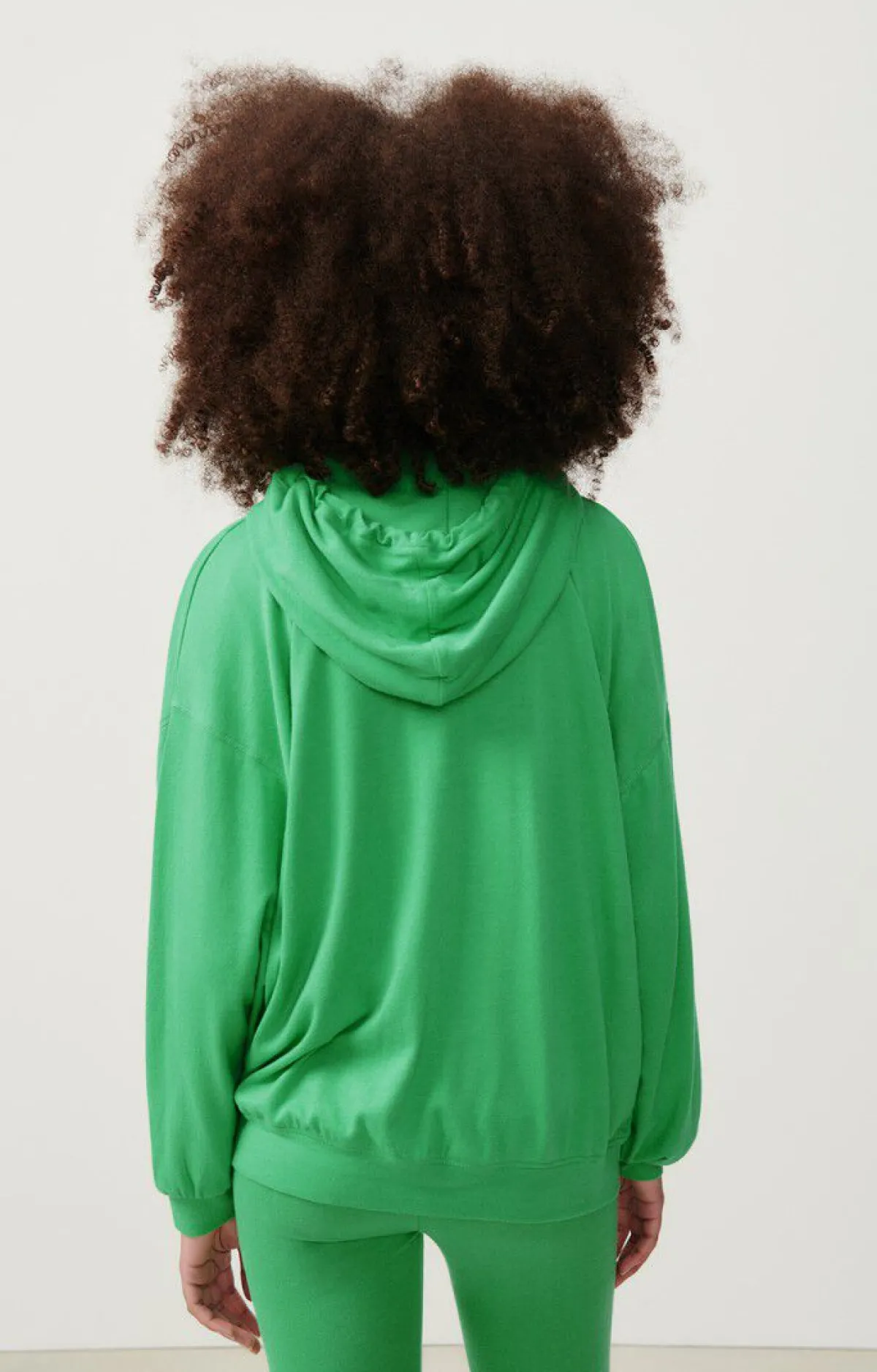 American Vintage Women'S Zipped Hoodie Ypawood Melange Meadow Cheap