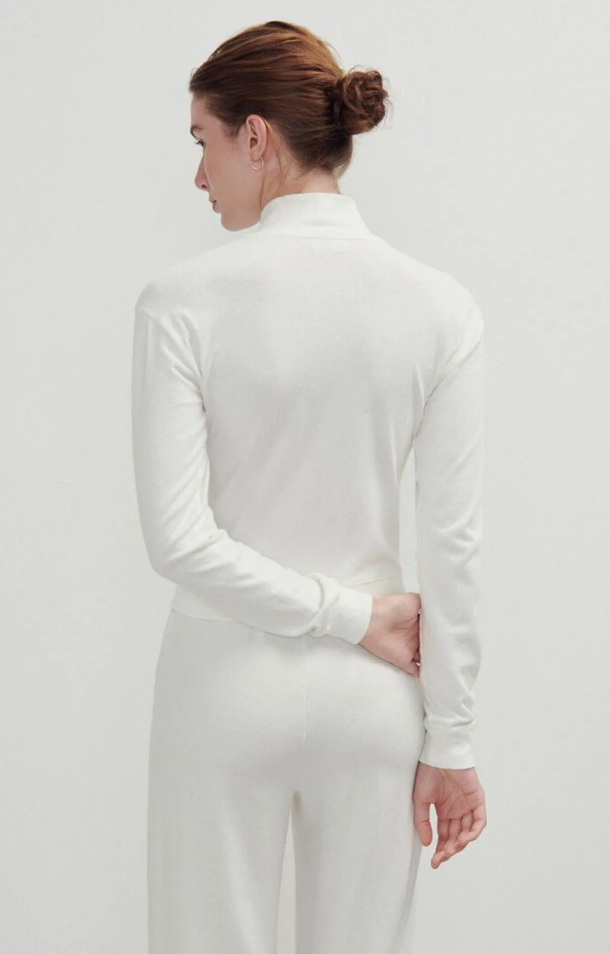 American Vintage Women'S Zipped Sweatshirt Rakabay White Store